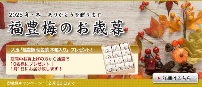 2025年お歳暮